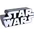 Star Wars lampe - sort og hvid