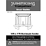 Jumpking Rektangulær 520 x 366 cm havetrampolin