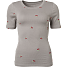 VRS dame rib T-shirt str. XL - grå