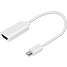 HDMI til mini DisplayPort adapter - hvid