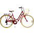 PUCH Old Style damecykel 7 gear 28" 2025 - rød
