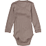 Tiny One baby body str. 56 - brun