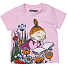 Mumitroldene T-shirt str. 74/80 - rosa