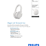 Philips TAH8506WH On-Ear hovedtelefoner BT ANC - hvid