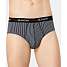 Sloggi herre 2-pak midi str. 2XL -  stribet