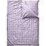 Mikrofiber sengetøj - daisy lilla