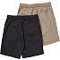 VRS teen 2-pak shorts str. 134/140 - sort/brun