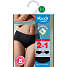 Sloggi dame 3-pak midi str. 46 - sort