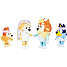 Bluey figurer bryllup 4-pak