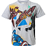 Marvel T-shirt str. 110/116 - grå