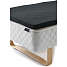 MAISON kuvertlagen 160x200x8 cm - sort