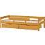 Spiloppe juniorseng 70x160 cm - autumn yellow
