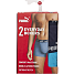 PUMA herre 2-pak tights str. XL - blå