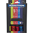 Marathon herre 5-pak tights str. 2XL - sort