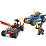 LEGO Ninjago Rogue og Drix i racerbilsduel 71840