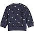 VRS baby sweatshirt str. 86 - mørkeblå