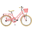 SCO Fashion børnecykel 1 gear 18" 2025 - lyserød