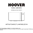 Hoover kombiovn hmc25stb - 25 liter