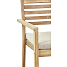 Lugo havemøbelsæt med 6 stole - akacietræ