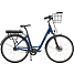 SCO Premium E-Patron dame elcykel 8 gear 28" 15AH 2025 - blå