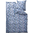 Salling sengetøj - firkant blå
