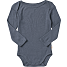 808 baby uld body str. 56 - blå