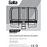 Salta First Class rektangel havetrampolin 366 x 214 cm