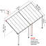 Palram - Canopia Feria terrasseoverdækning sampak 18,1 m2 - antracitgrå