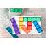 Connetix Ractangle Pack magnetsæt 18 dele - Rainbow