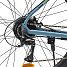 SCO Premium E-MTB elcykel 16 gear 29" 10AH 2024 - mat dusetblå