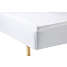 MAISON boxmadraslagen 90x200x35 cm - hvid