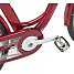 SCO Premium E-Modern SUS  elcykel 7 gear 28" 11,6AH/418 Wh 2024 - rød