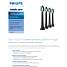 Philips Sonicare W2 Optimal White tandbørstehoveder 4-pak - sort