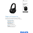 Philips On-Ear hovedtelefoner TAH8506BK BT ANC - sort