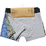 VRS børne 3-pak boxershorts str. 98/104 - grøn/grå/blå