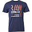 VRS herre T-shirt str. L - mørkeblå