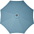 Miami parasol Ø300cm - Sort/tapestry blå
