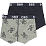 808 2-pak boxershorts str. 6 år - grøn/blå