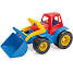 Dantoy traktor med grab