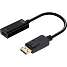 HDMI til mini DisplayPort adapter - sort