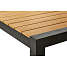 Canberra udtræksbord 100x 205/275 cm. Teak look