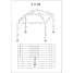 North Field Pavillon 3x3M