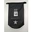Drybag Vandtæt taske 10 liter - grå