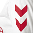 Hummel DBU voksen fan T-shirt str. 2XL - hvid