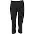 VRS dame capri leggings str. XL - sort