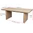 Vila Gotland havebord 210 cm - natur