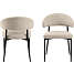 Edina spisebordsstol - beige
