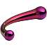 Sinful Rainbow G&P glas dildo 17 cm