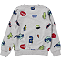 VRS børne sweatshirt str. 122/128 - grå