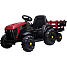 Traktor med trailer og skovl